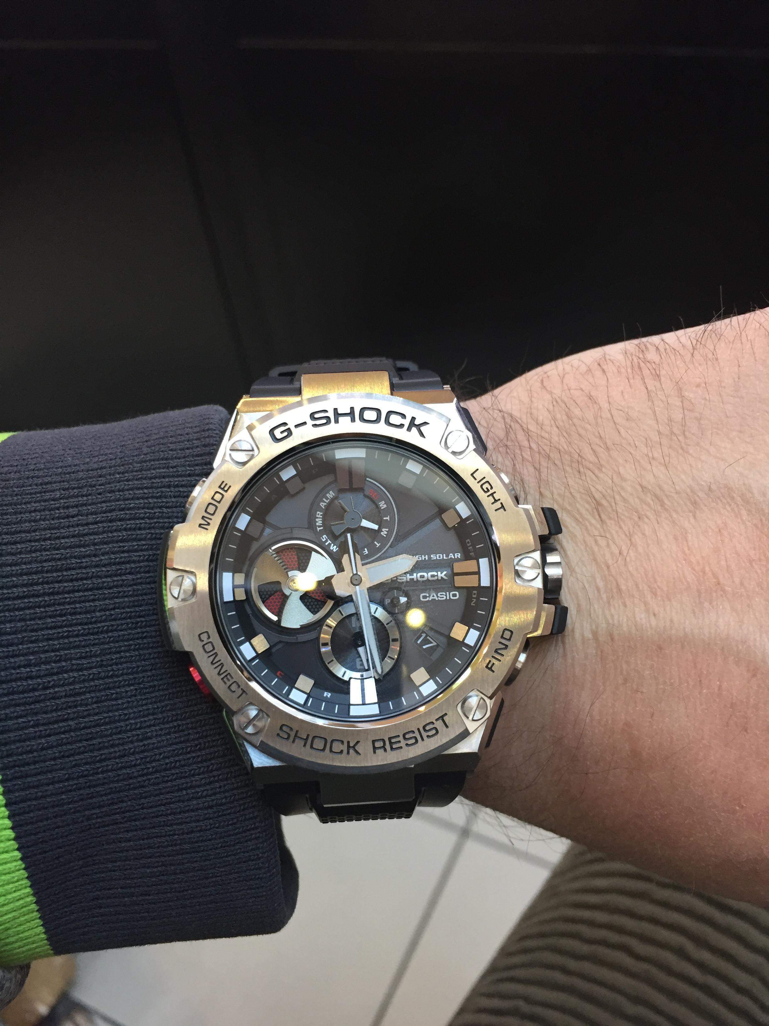 Casio GST-B100-1A наручные часы купить в Москве в магазине Мегачас